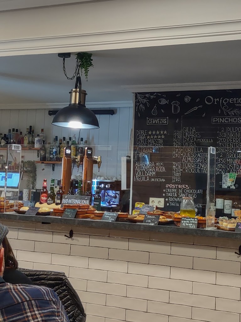 Origenes Taberna — Carta