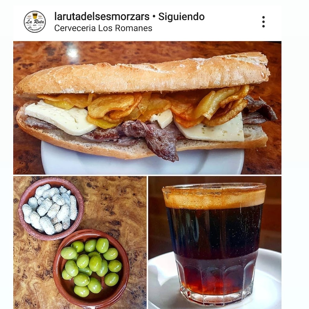 Bar Cerveceria Los Romanes Pucol — Comida y bebida