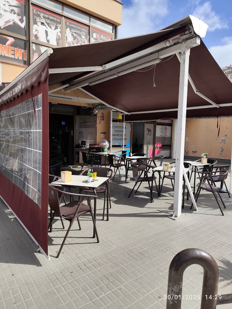 Bar Cafeteria Naranja Limon