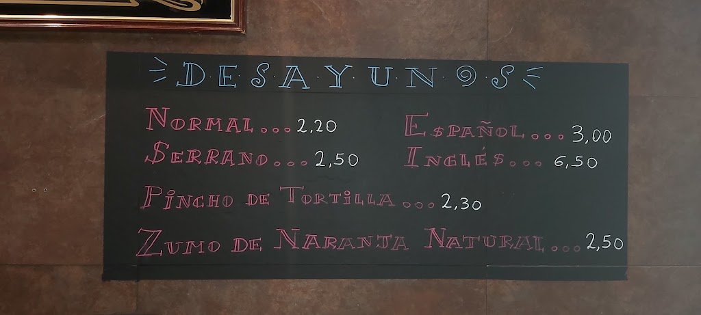 Restaurante Entre Islas — Carta