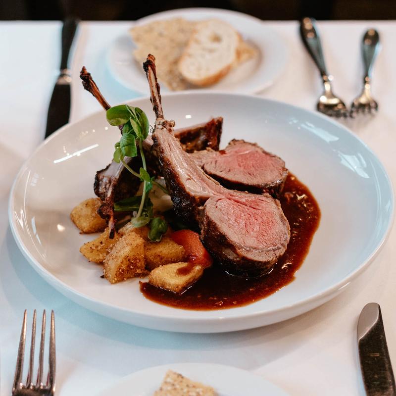 Rack of lamb