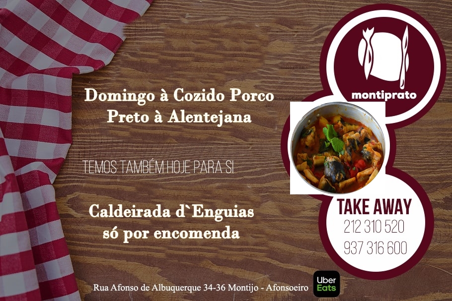 Restaurante Montiprato — Carta