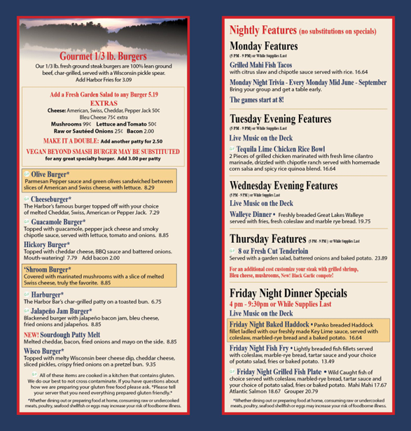  Clearwater Harbor Waterfront Restaurant & Bar