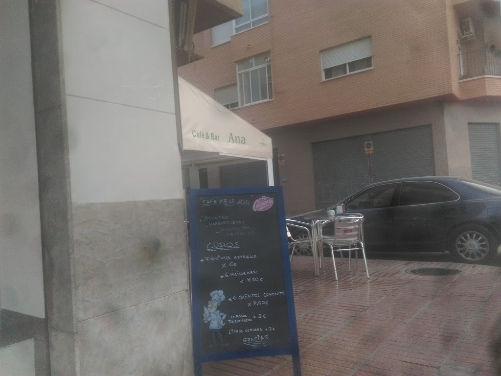 Cafe Y Bar Ana — Carta