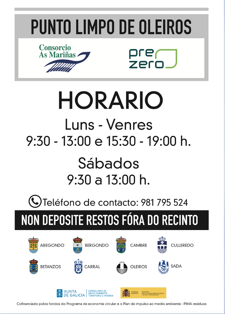 Punto Limpio de Oleiros