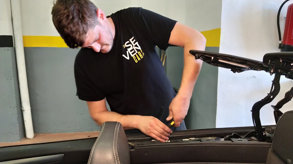 Reparacion de capotas - Seven cars — Interior
