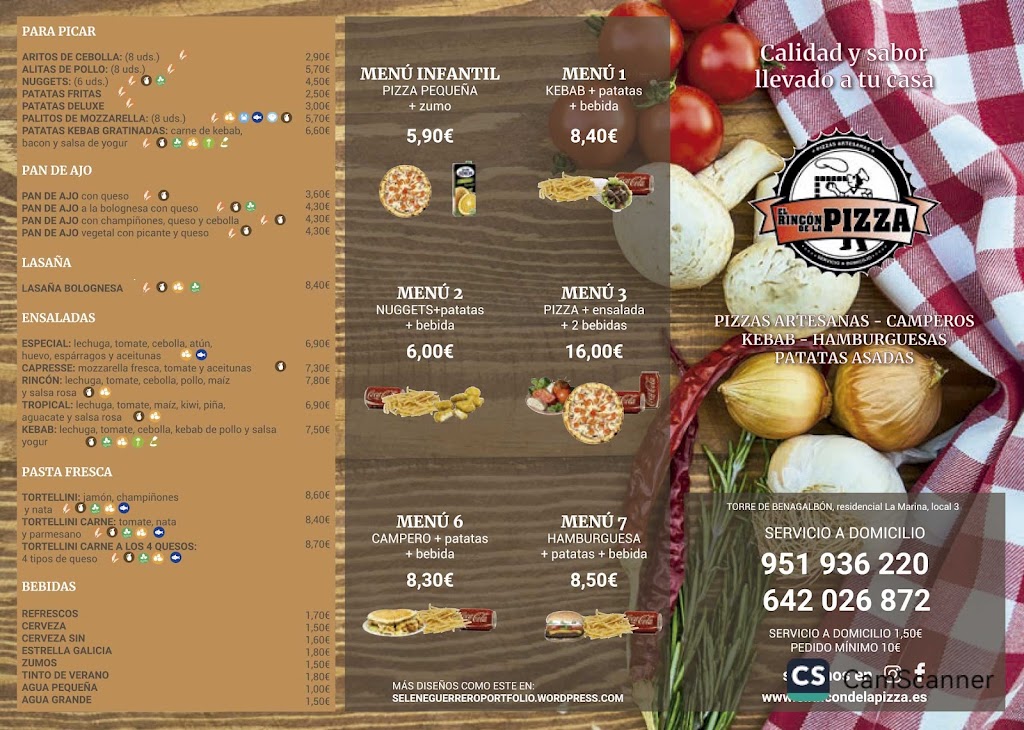 El Rincon de la Pizza — Del propietario