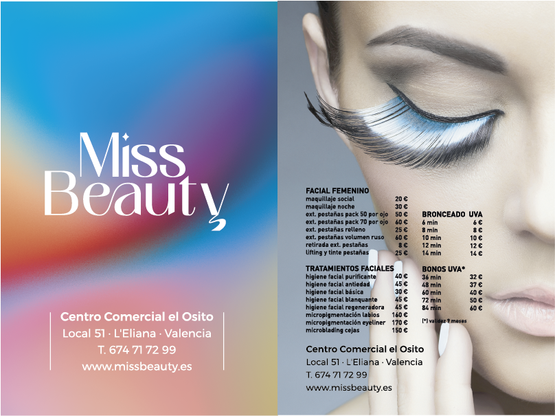Miss Beauty CC Osito — Carta