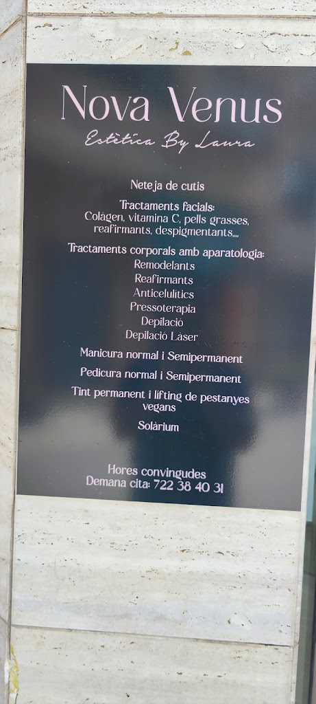 Nova Venus estetica by Laura — Carta