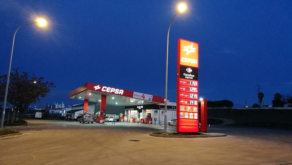 Estacion de servicio Cepsa — Surtidor de combustible