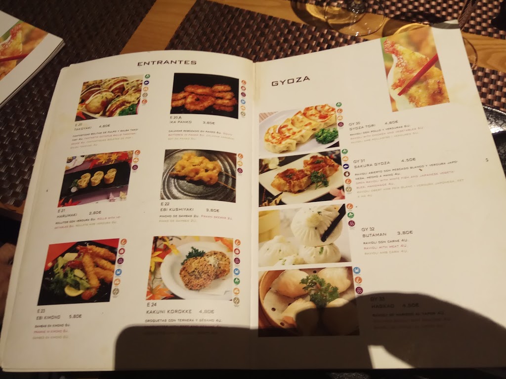 Restaurante Wanoya — Carta