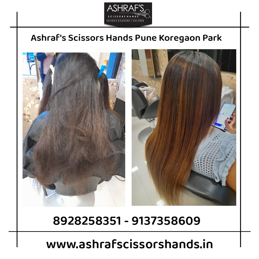 Ashraf S Scissors Hands Salon Academy Pune Koregaon Park