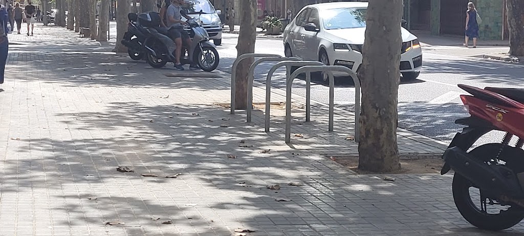 Aparcabicis anytime fitness sabadell