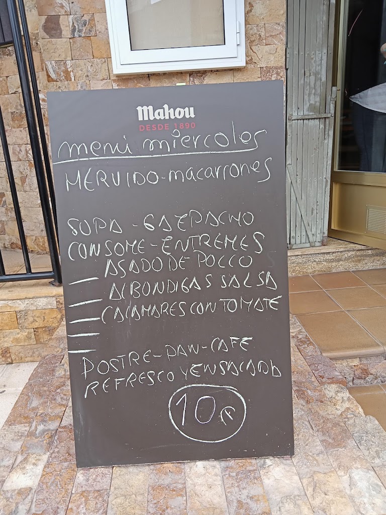 Restaurante Estadio — Carta