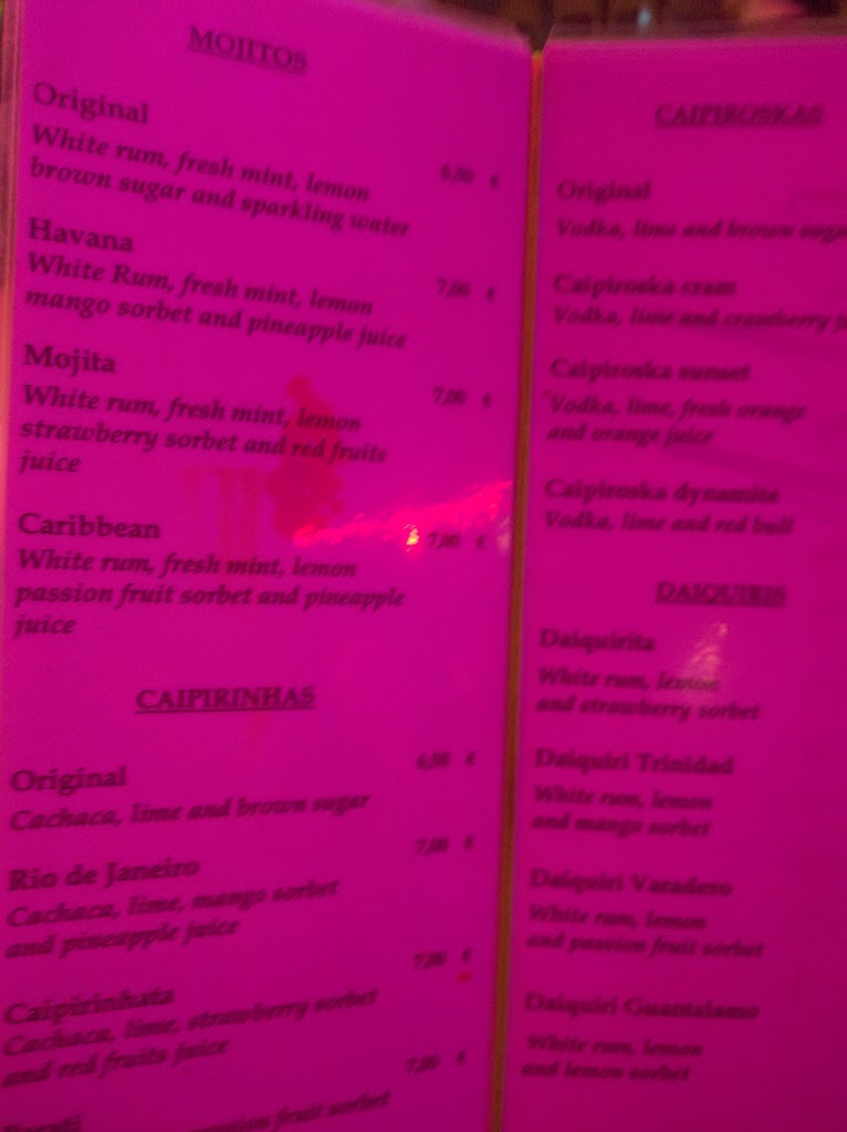 Bar Peppermint — Carta