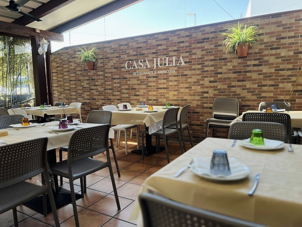 Restaurante Arroceria Casa Julia. Restaurante cocina mediterranea.