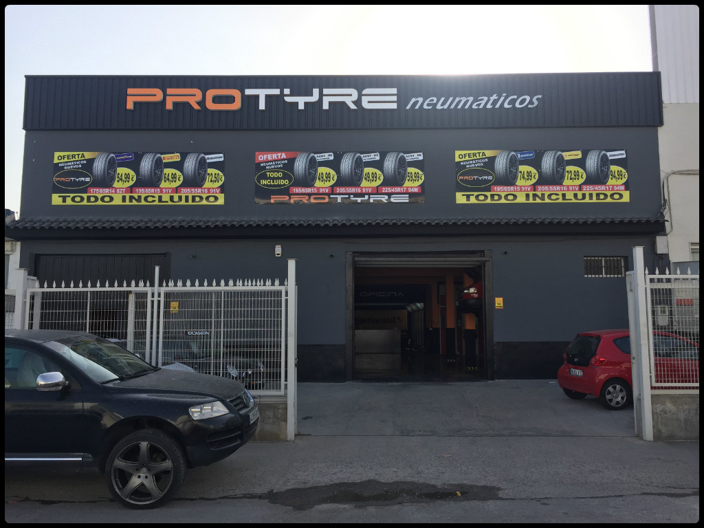 Protyre Neumaticos — Exterior