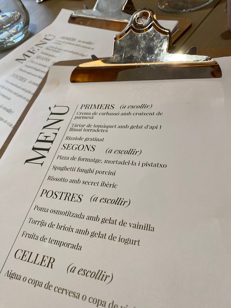 La Delizzia Pizzeria — Carta