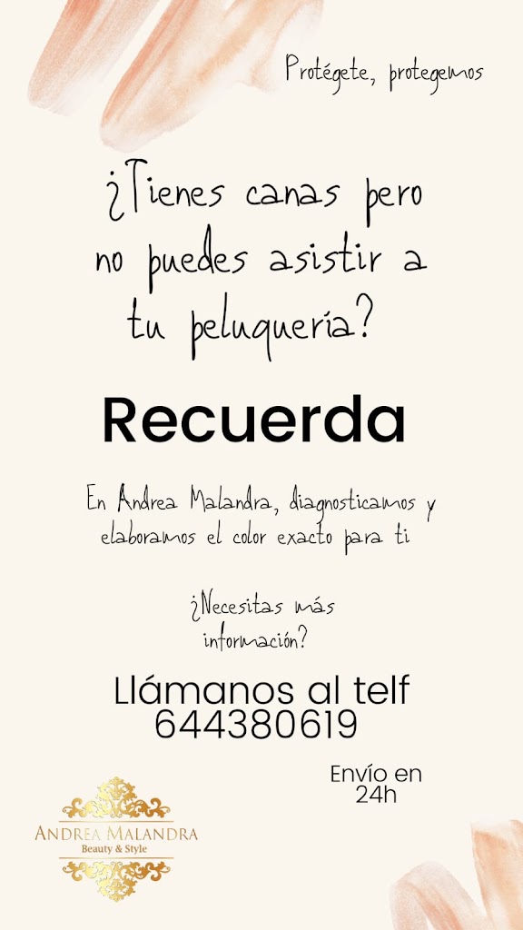 Peluqueria y belleza Andrea Malandra — Carta