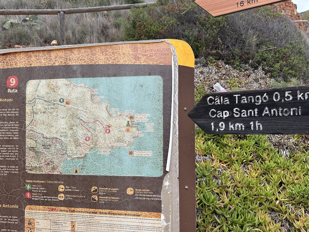 Ruta 9. Puerto de Javea - Cabo de San Antonio. PN El Montgo