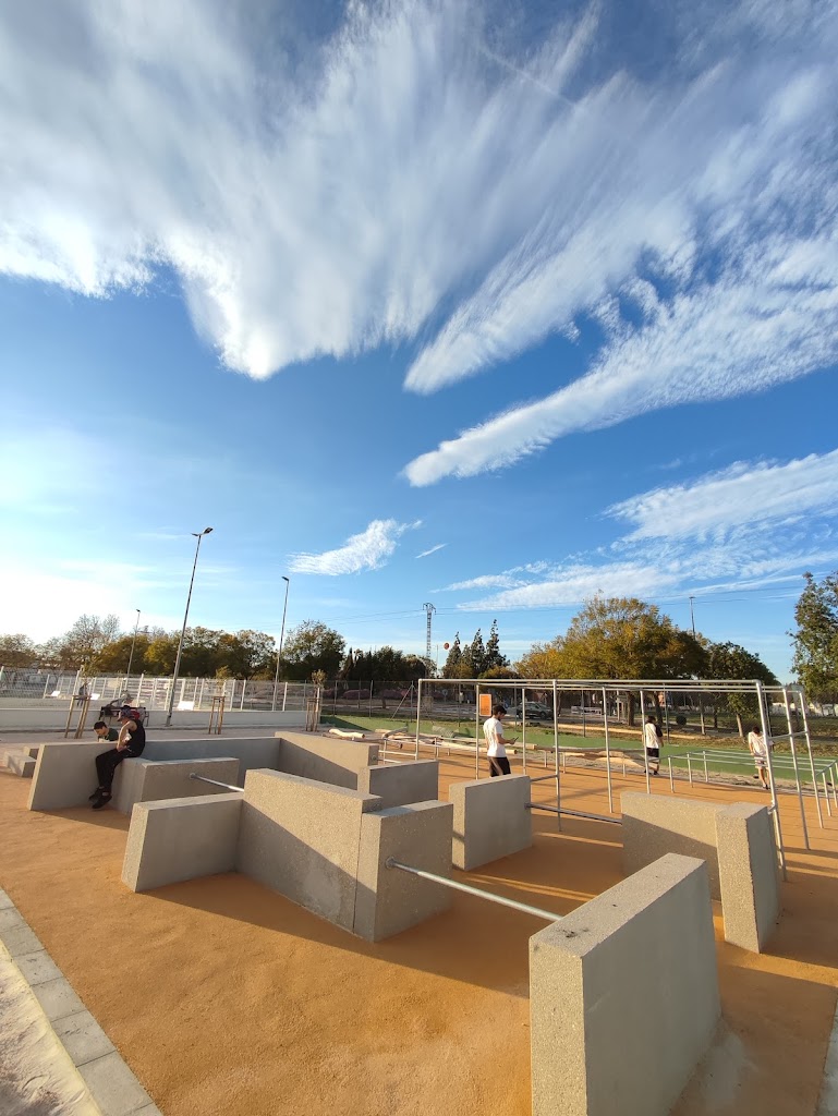 Parkour Parque Aldaya