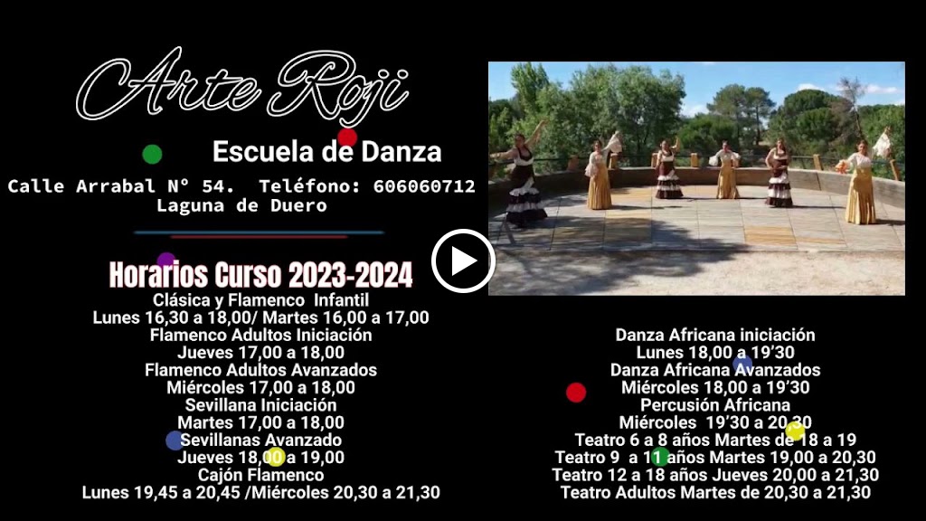 Arte Roji Escuela Danza — Del propietario