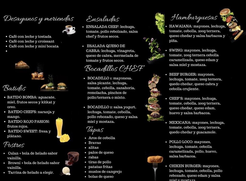 Chef's Burger — Carta
