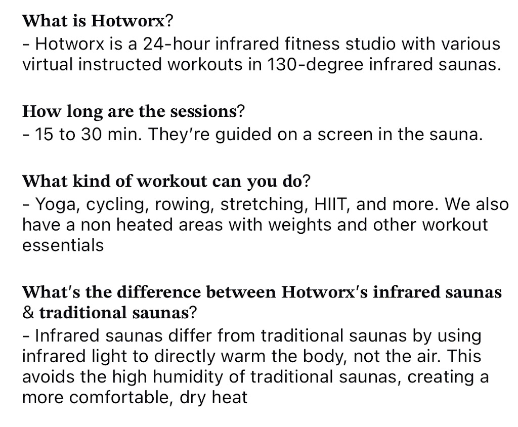  HOTWORX - Wilmington, NC - Gordon Road