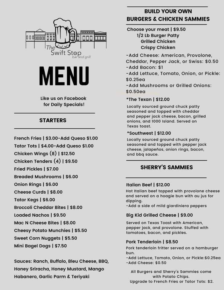  The Swift Stop Bar & Grill