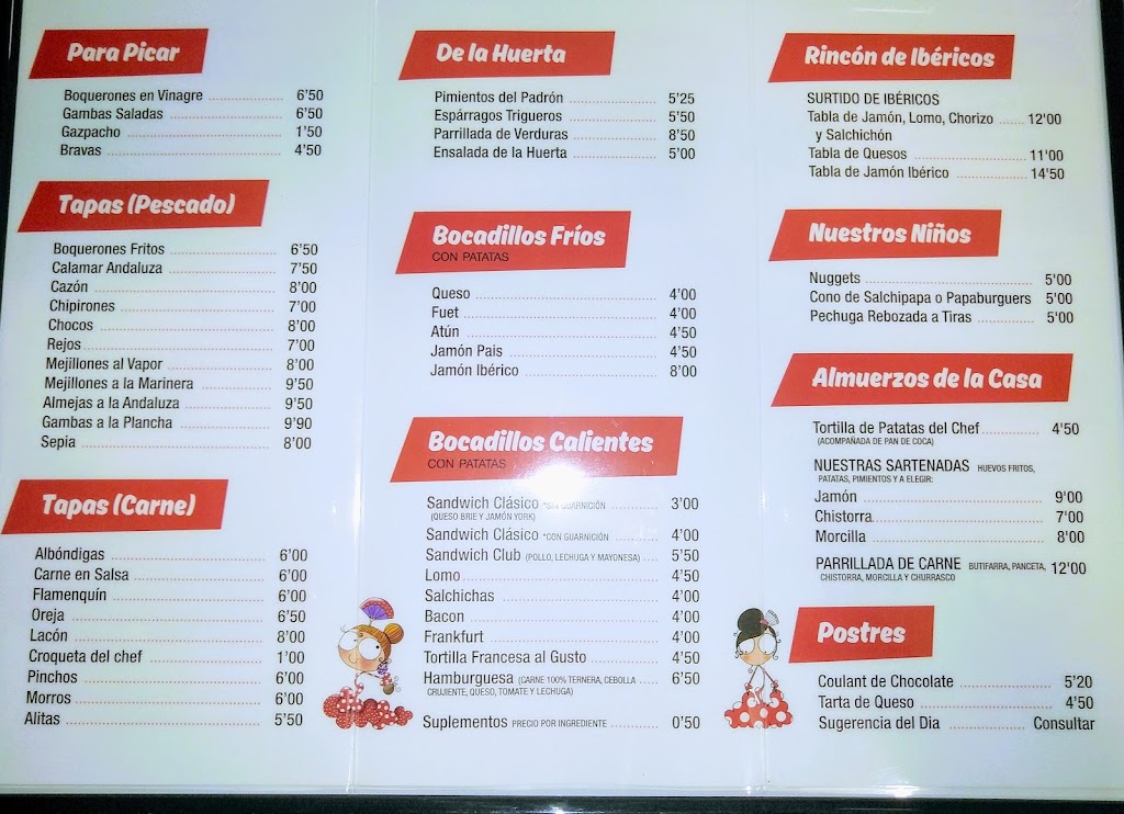 Casa de Andalucia de Cerdanyola — Carta