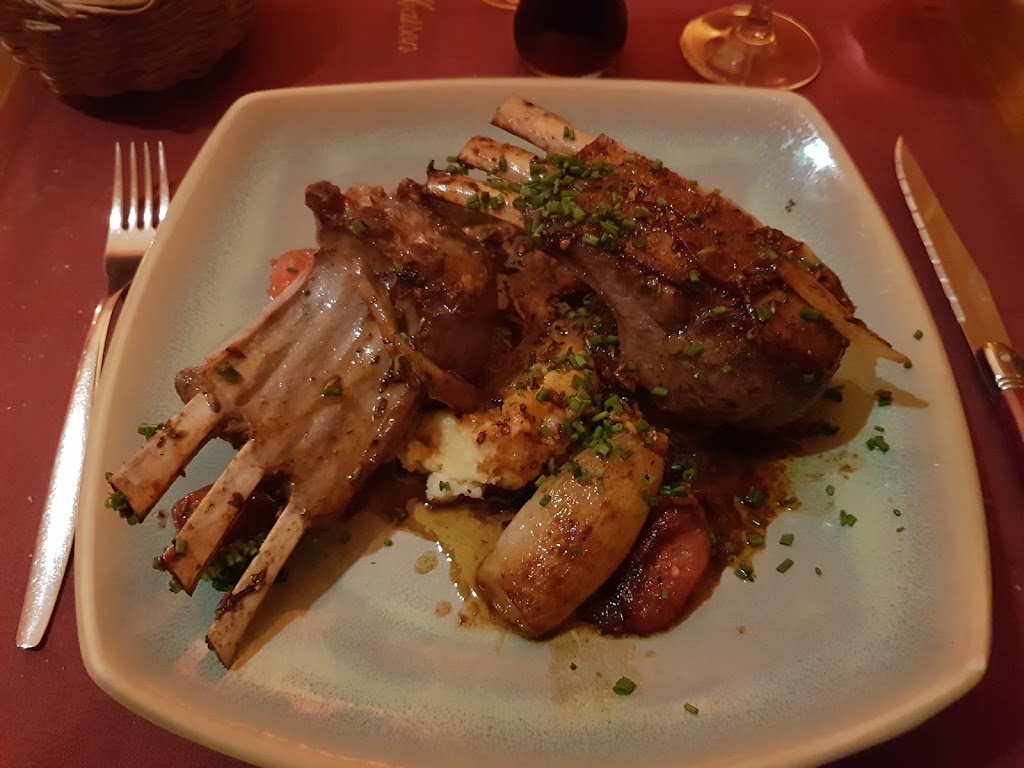 A Ma Maison Restaurant — Costillar de cordero