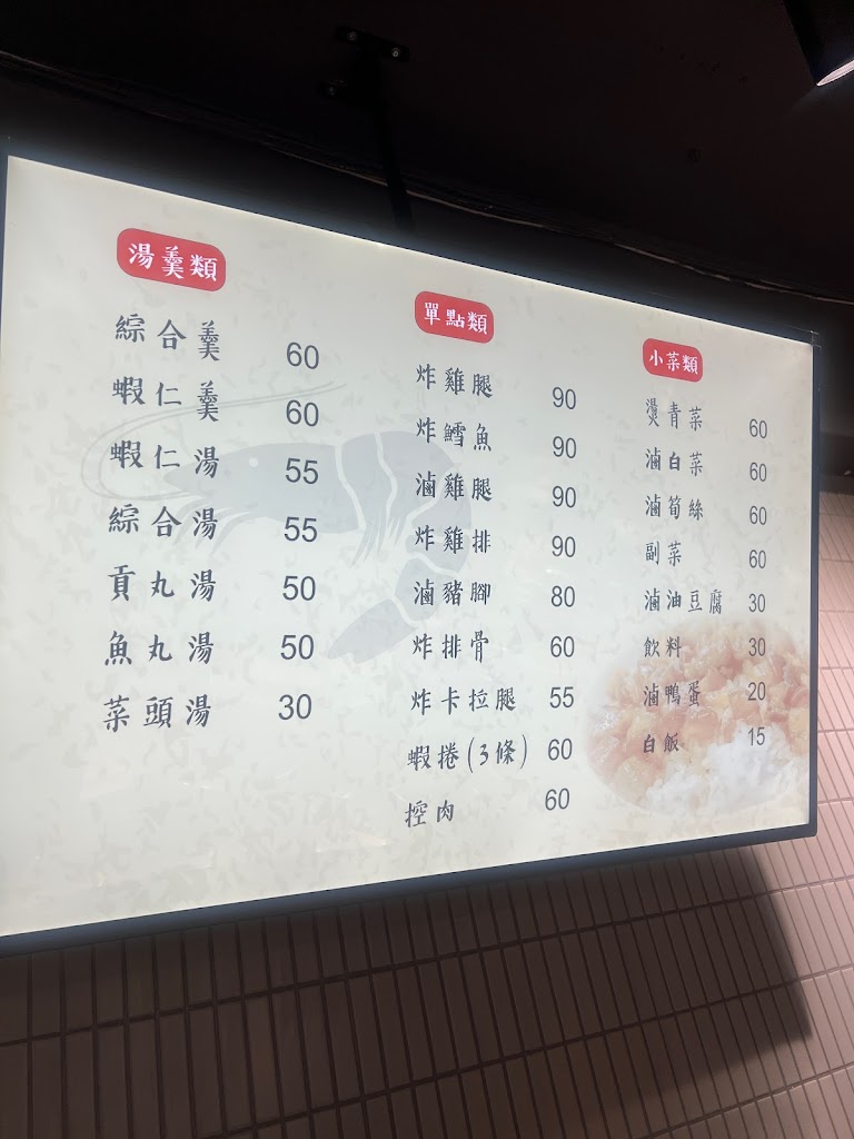 金仙蝦捲 魯肉飯/便當 興安店 的照片