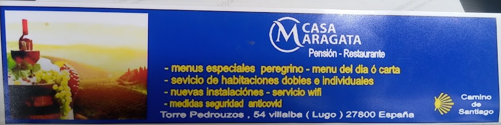 Casa Maragata — Carta