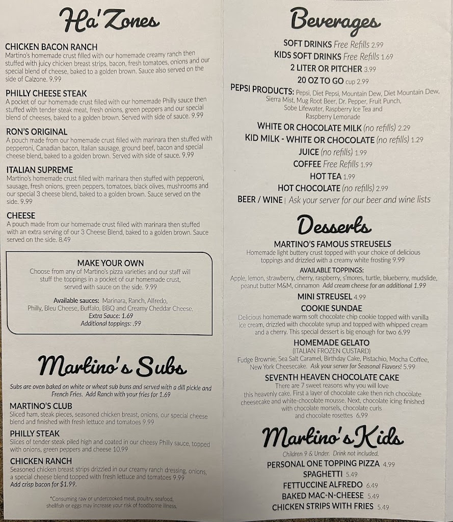  Martino's Restaurant