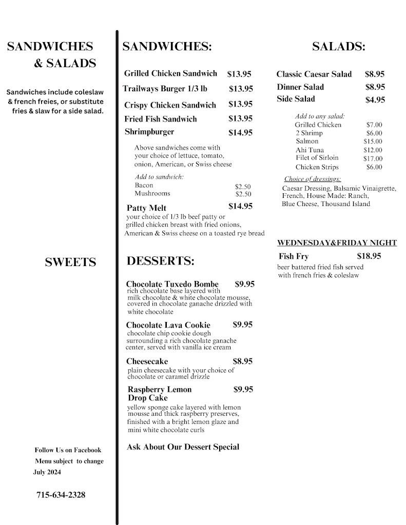  Trailways on 27 Supper Club