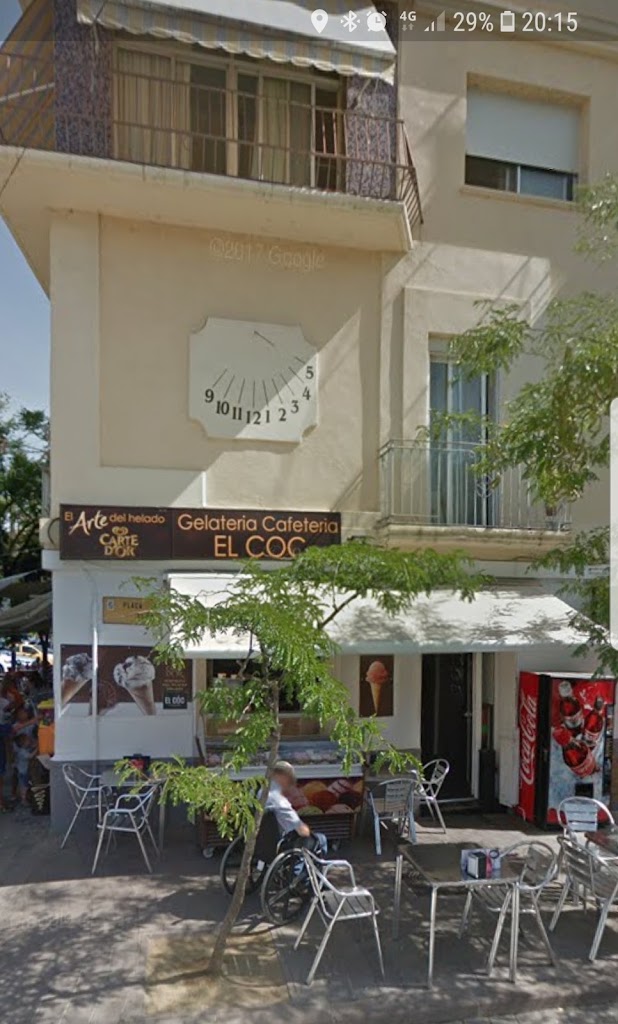 Cafeteria, creperia i gelateria El Coc — Ambiente