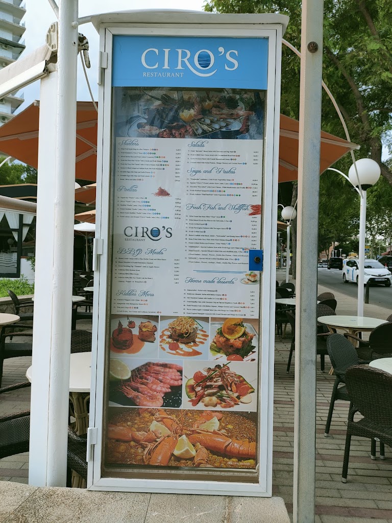 Ciro's — Carta