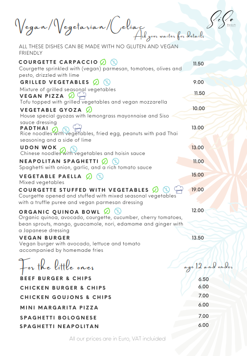 Siso Beach — Carta