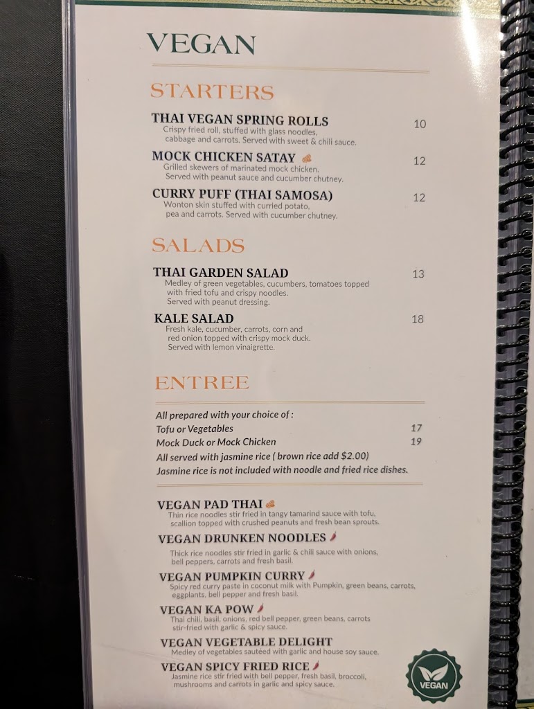 Thotsakan Thai and Vegetarian Cuisine
