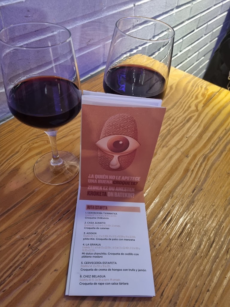 Bar La Granja Pamplona — Carta