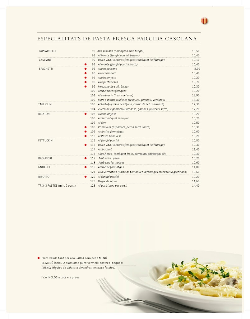 Dolce Vita Olot — Carta