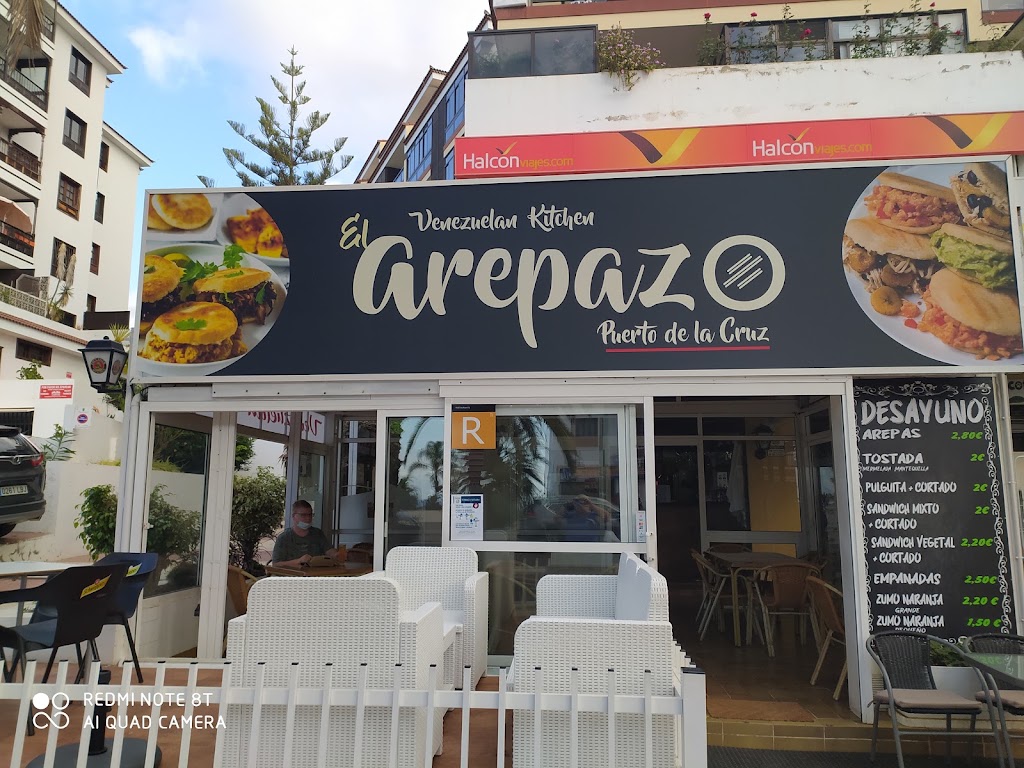 El arepazo — Carta