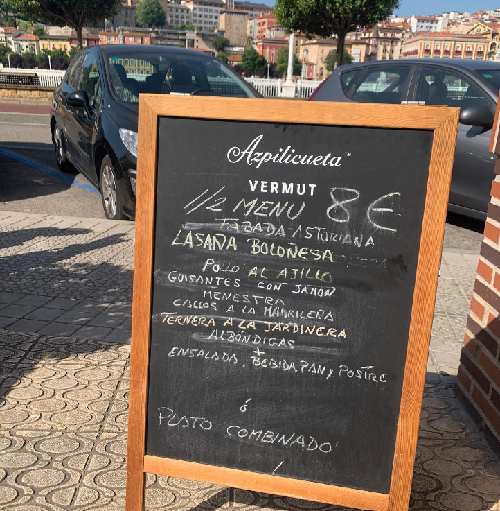 Bar Bahia Hemingway — Carta