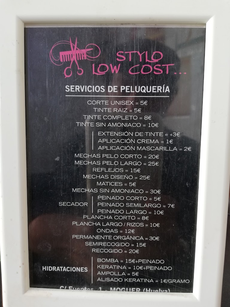 Estilo low cost — Carta