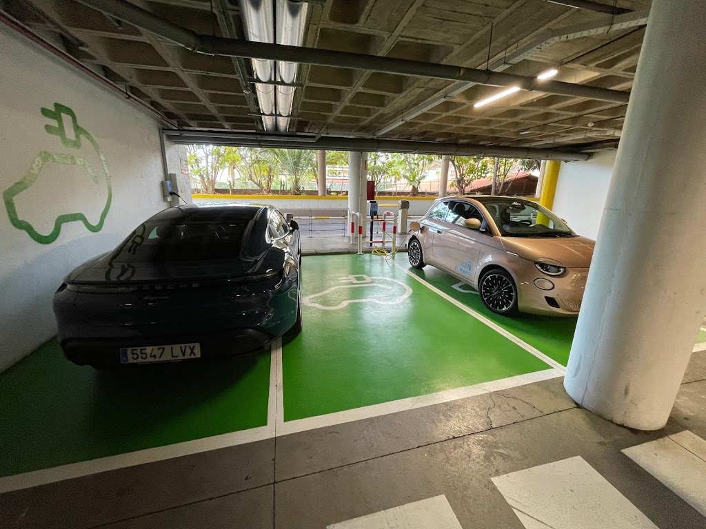 Estacion de carga de vehiculos electricos