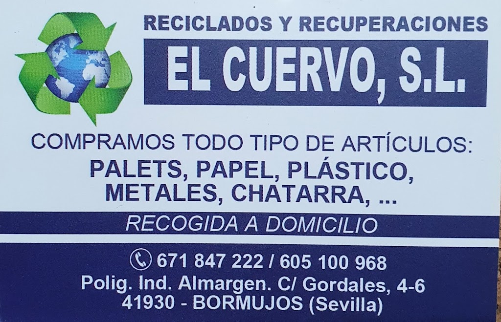 Reciclados Y Recuperaciones Cuervo,S.L.