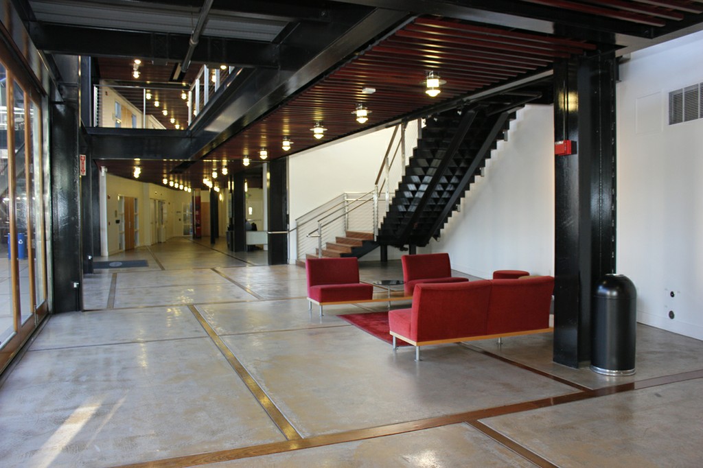 Inside