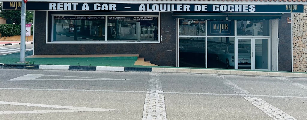 Major Cars Rent A Car — Exterior