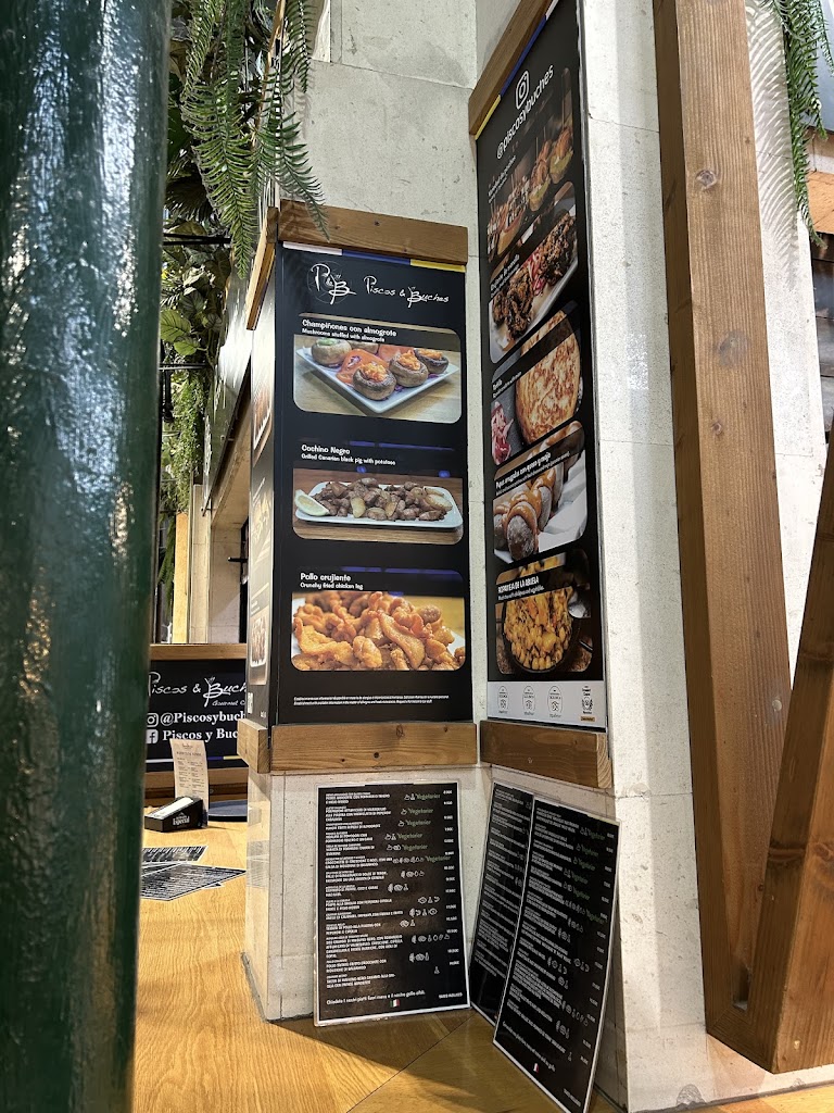 Piscos y Buches | Restaurante Gran Canaria — Carta