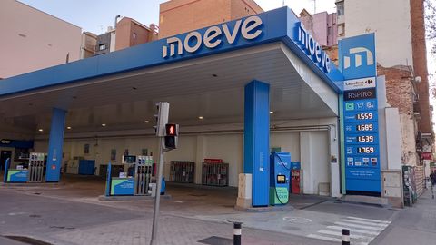 Estacion de servicio Moeve, antes Cepsa